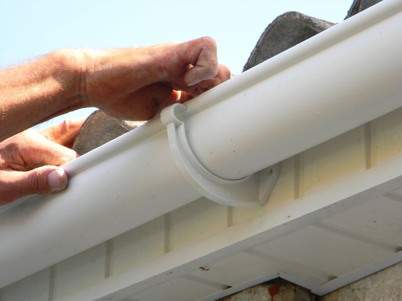 Clipping and Securing Gutters